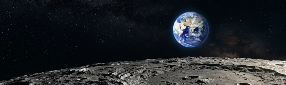 Exploring the Moon, Our Nearest Neighbour show illustration