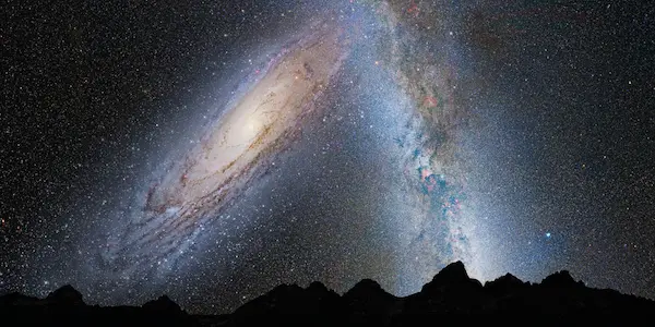 An image of a blue planets